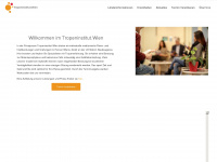 tropeninstitut.wien Webseite Vorschau