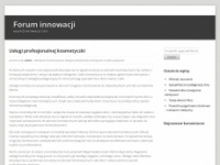 foruminnowacji.co.pl Webseite Vorschau