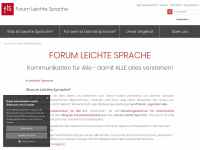 forum-leichte-sprache.de