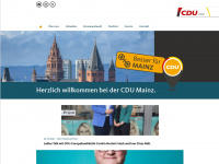 cdu-mainz.org Webseite Vorschau