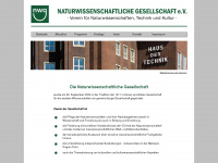 nwge.eu Webseite Vorschau