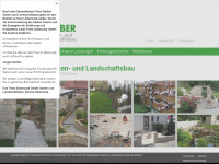 gerber-gartenbau.de Webseite Vorschau