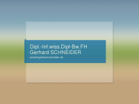 gerhard-schneider.de Webseite Vorschau