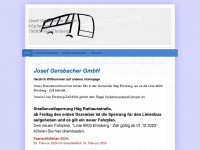 gersbacher-reisen.de Webseite Vorschau