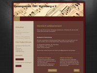 gesangverein-wurmberg.de Webseite Vorschau