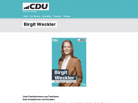 birgit-weckler.de Webseite Vorschau