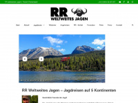 jagdreisen-reibenwein.com Webseite Vorschau