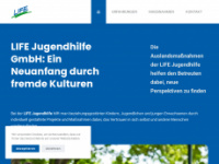 life-jugendhilfe-ausland.de Webseite Vorschau