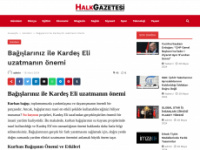 halkgazetesi.net Webseite Vorschau