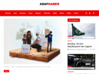 asafhaber.com Webseite Vorschau