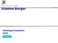 etienneburger.ch Webseite Vorschau