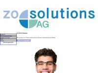 zosolutions.ag Webseite Vorschau