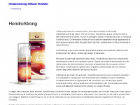 hondrostrong-website.com Webseite Vorschau