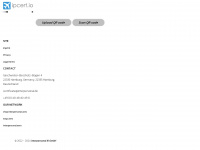 ipcert.io Webseite Vorschau