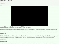 fewo-webergarten.de Webseite Vorschau