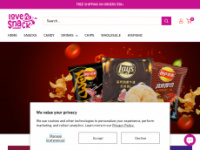 lovetosnack.com Webseite Vorschau