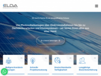 elda-meisterbetrieb.de Webseite Vorschau