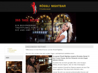 roessli-nightbar.ch Webseite Vorschau