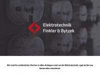 f-b-elektro.de Webseite Vorschau