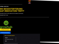 cannajam.de Webseite Vorschau