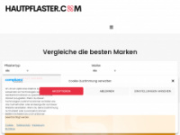 hautpflaster.com Webseite Vorschau