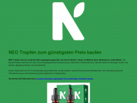 neotropfen.de Webseite Vorschau