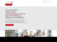 elisabeth-pflegejobs.de Webseite Vorschau