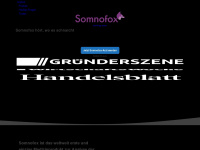 somnofox.com Webseite Vorschau