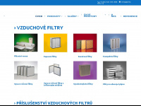 elfa-filtr.cz Webseite Vorschau