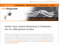 rik-diagnostik.ch Webseite Vorschau