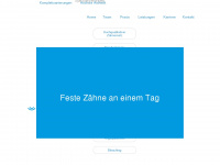 zahnforum-regensburg.de Webseite Vorschau