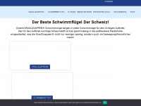 kidswim.ch Webseite Vorschau