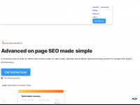 pageoptimizer.pro Webseite Vorschau