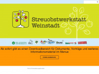 streuobstwerkstatt-weinstadt.de Webseite Vorschau