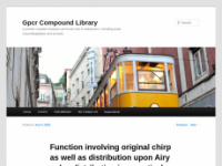 gpcr-compound-library.com Webseite Vorschau