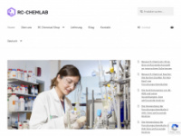 rc-chemlab.com Webseite Vorschau