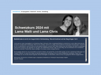 lama-walli-und-chris-kurs.ch Webseite Vorschau