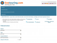 livetouring.com Webseite Vorschau