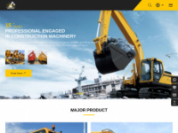 excavator-supplier.com Webseite Vorschau