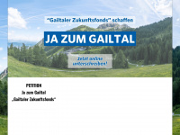 ja-zum-gailtal.at Webseite Vorschau