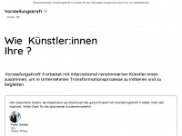 vorstellungskraft-x.com Webseite Vorschau