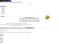 ziyafet-frankfurt.de Webseite Vorschau