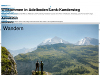 adelboden-lenk-kandersteg.ch Webseite Vorschau