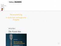 edition-mando.de Webseite Vorschau