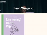 leahweigand.de Webseite Vorschau