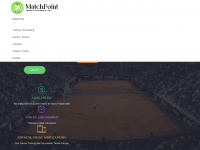 matchpoint-tennis.org Webseite Vorschau