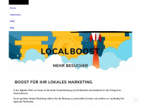 localboost.at Webseite Vorschau