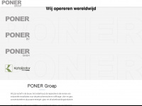 poner.nl Webseite Vorschau