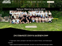 nature-warriors.de Webseite Vorschau