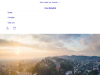 ilovebielefeld.de Webseite Vorschau